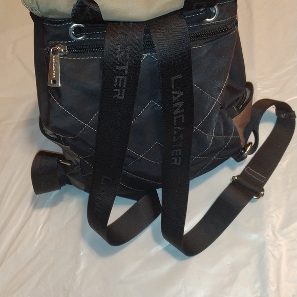 Lancaster Paris backpack nylon drawstring bag - Picture 5 of 8